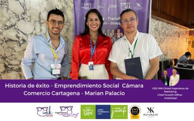 Historia de éxito – Emprendimiento Social – Cámara Comercio Cartagena – Marian Palacio