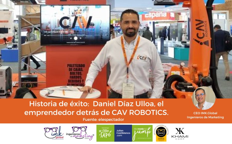 Historia de éxito: Empresa que fabrica maquinaria basada en robótica industrial en Colombia