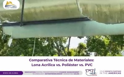 Comparativa Técnica de Materiales: Lona Acrílica vs. Poliéster vs. PVC