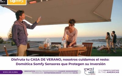 Disfruta tu CASA DE VERANO, nosotros cuidamos el resto: Domótica Somfy Sensores que Protegen su Inversión
